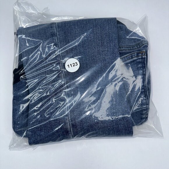 Madewell Women’s Blue Maternity‎ Kick Out Over-The-Belly Jeans W25-30/L26.5 - Picture 13 of 13